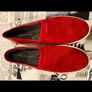 New Red Kenneth Cole Shoes for Men